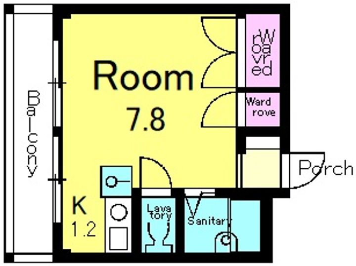 メゾン竹田の間取り