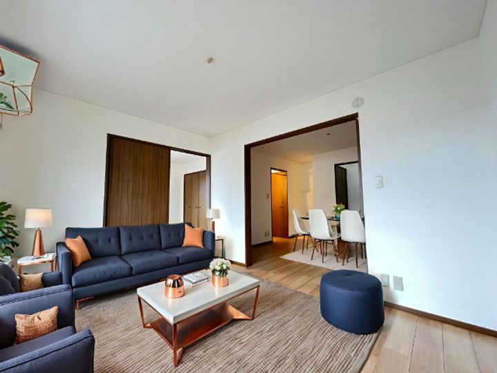 メゾンジュネスの居間