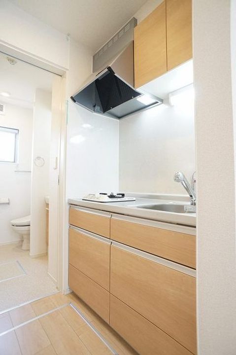 埼玉県川越市的場北1(アパート)の賃貸物件のキッチン