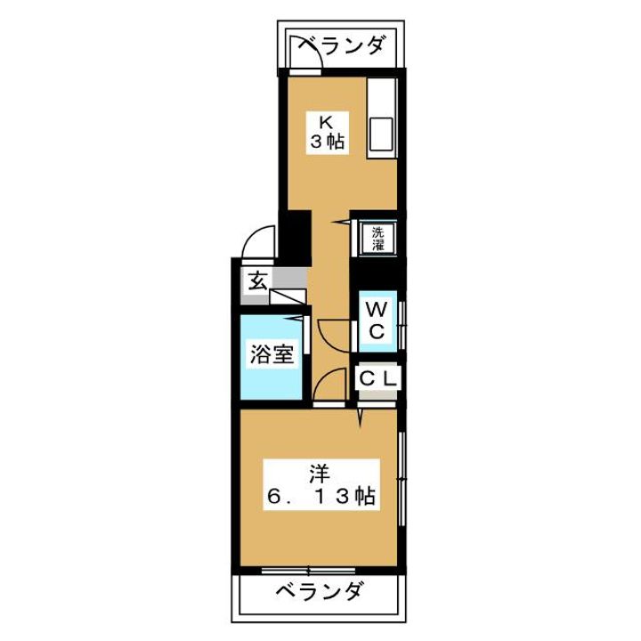 ベルフォレストの間取り