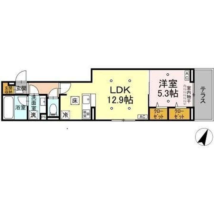 コニフェールIIの間取り
