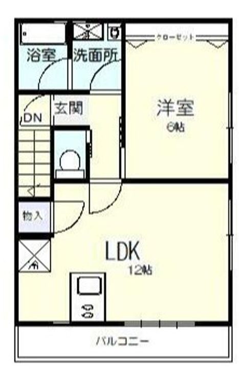 東京都練馬区高松6(アパート)の賃貸物件の間取り