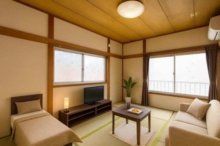 大谷ハイツの居間