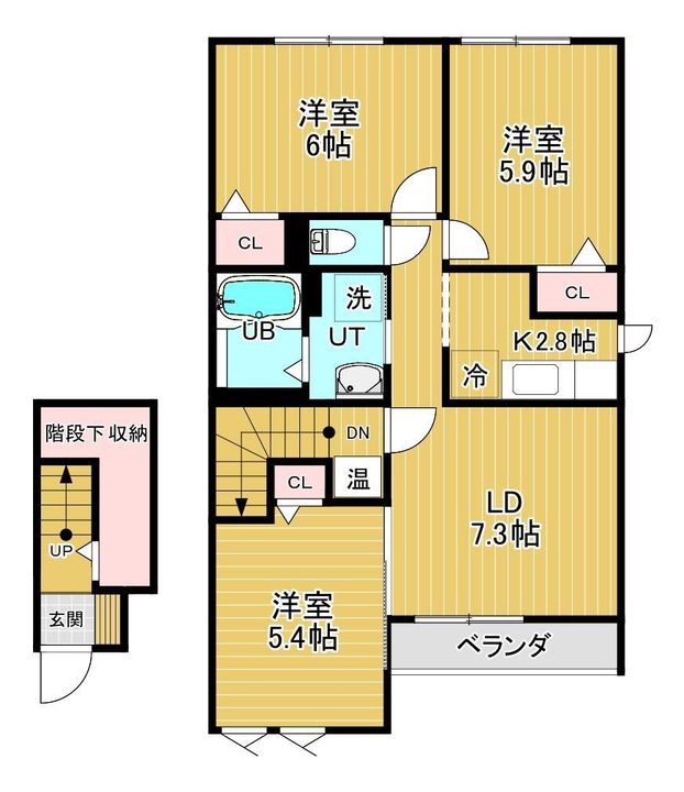 ファインS・Kの間取り
