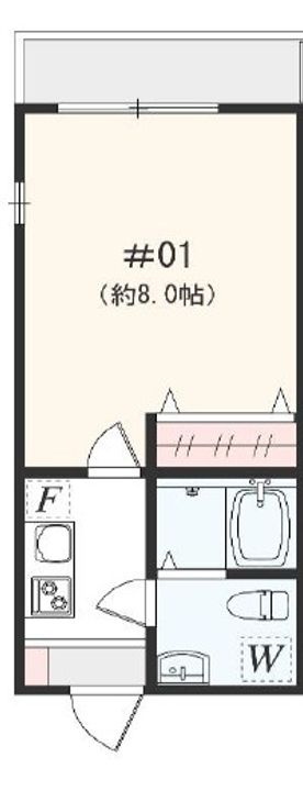 アザーレ・キュリオス伊勢原の間取り