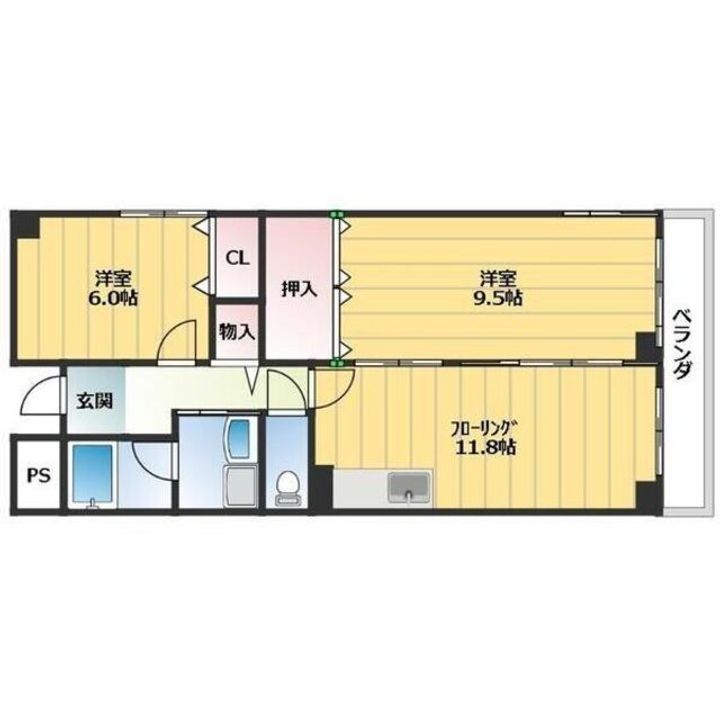 メゾングレースの間取り
