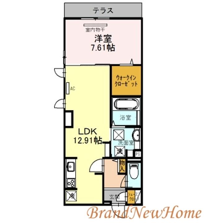 セントラルポーの間取り