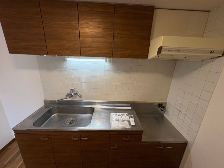 北海道北広島市大曲光2(マンション)の賃貸物件のキッチン