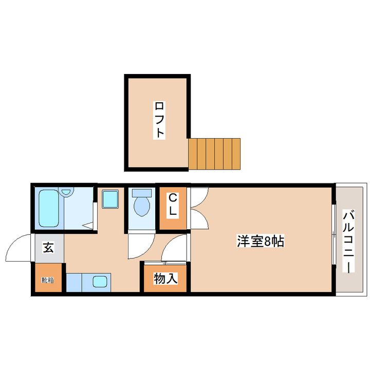 カレンハウスの間取り