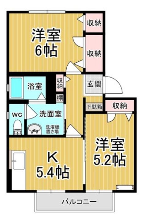 アマービリスBの間取り