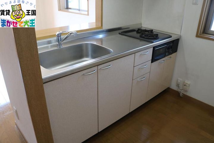 長崎県西彼杵郡時津町元村郷(マンション)の賃貸物件のキッチン