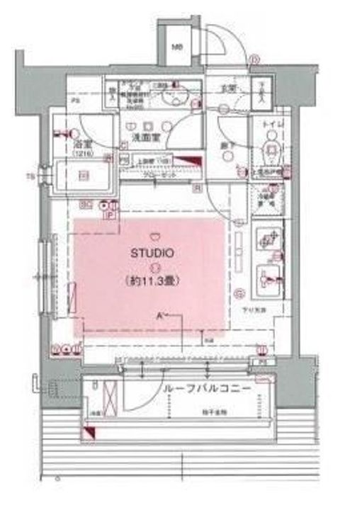 ラ・ヴェーヌの間取り