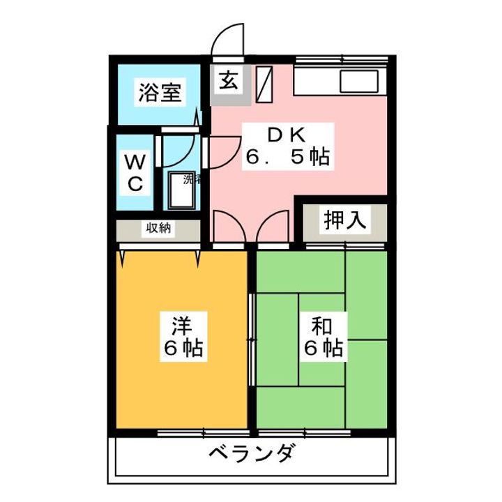 エレガンスセキグチ第5の間取り