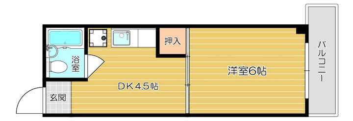 塚口グリーンハイツの間取り