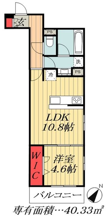 東京都江戸川区南篠崎町2(アパート)の賃貸物件の間取り