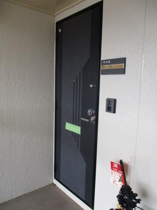 宮城県大崎市古川福沼1(アパート)の賃貸物件の玄関