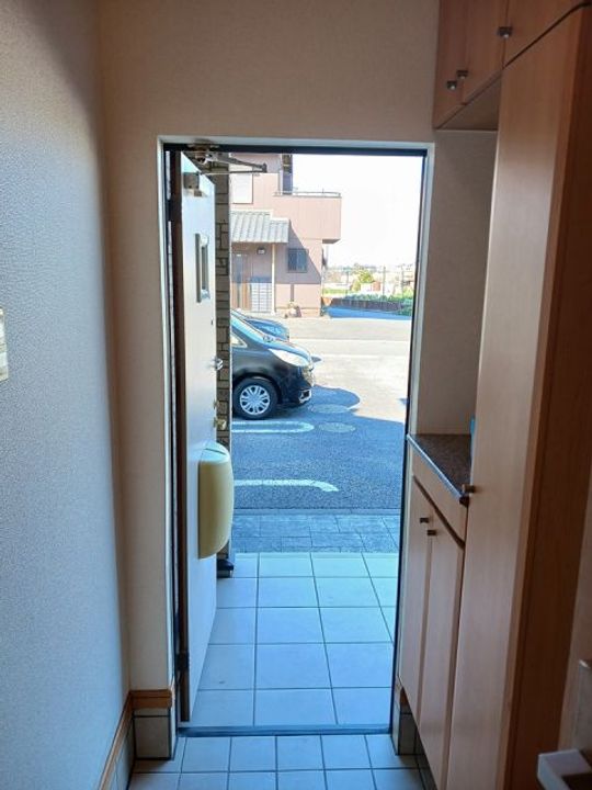 ヴィラージュの玄関