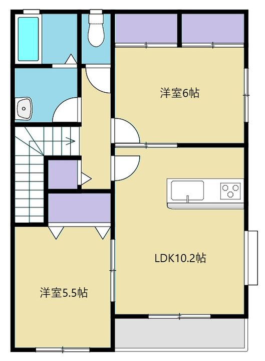フィオーレの間取り