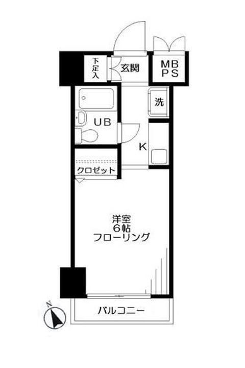 日神パレステージ目白の間取り