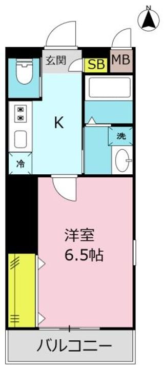 KS-15Mの間取り