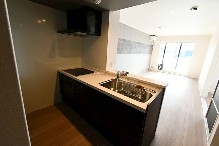 埼玉県草加市金明町(マンション)の賃貸物件のキッチン