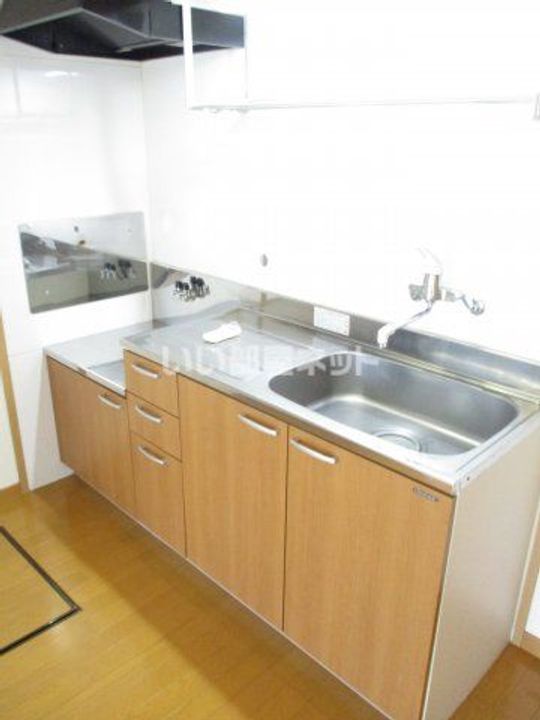 愛知県豊橋市上野町字上ノ山(一戸建)の賃貸物件のキッチン