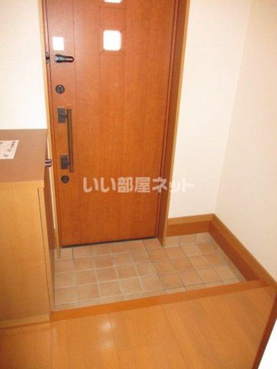 愛知県豊橋市上野町字上ノ山(一戸建)の賃貸物件の玄関