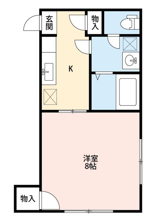 ハイツえいこうの間取り