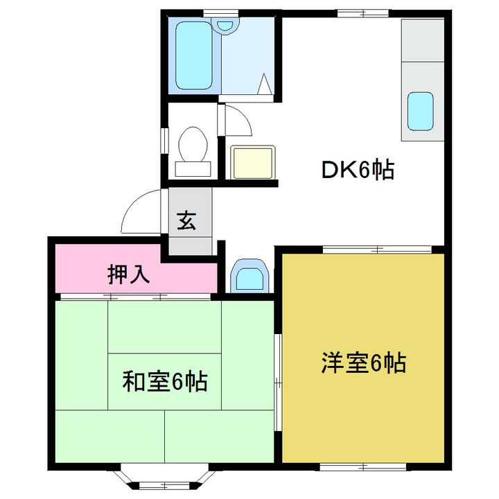 ストークハイツ吉成の間取り