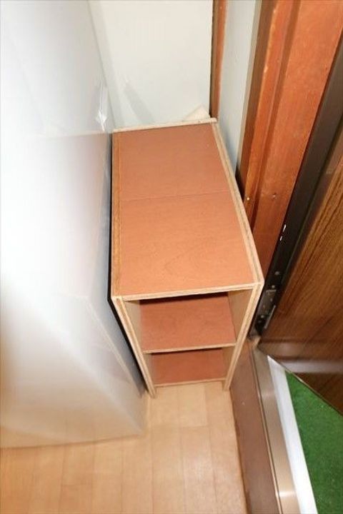 睦荘の玄関