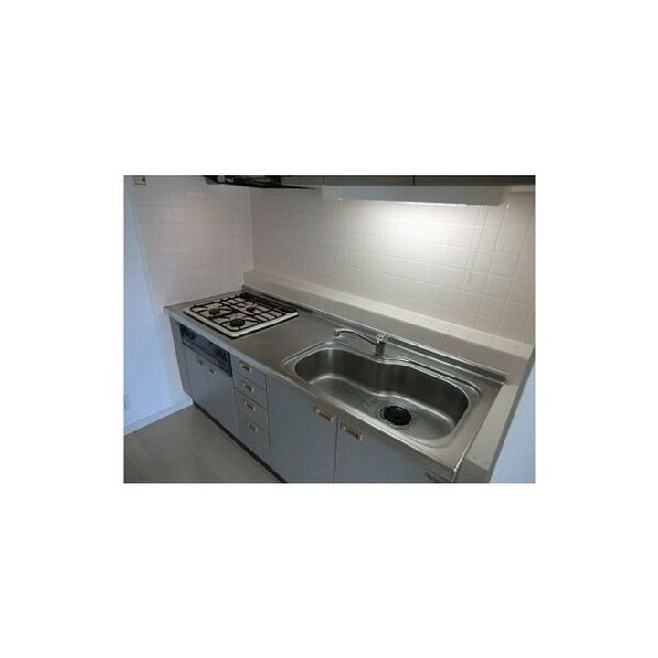 栃木県宇都宮市宝木町2(マンション)の賃貸物件のキッチン