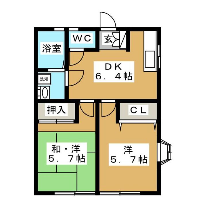 シャロムの間取り