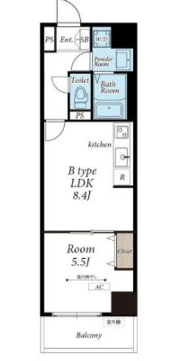 リブリ・レジデンス三ノ輪の間取り