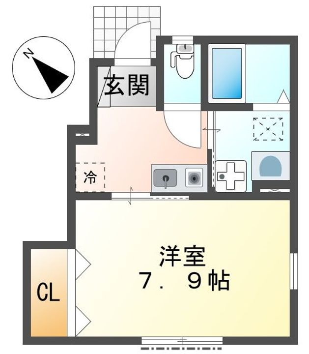 フィレンツェ明神町の間取り