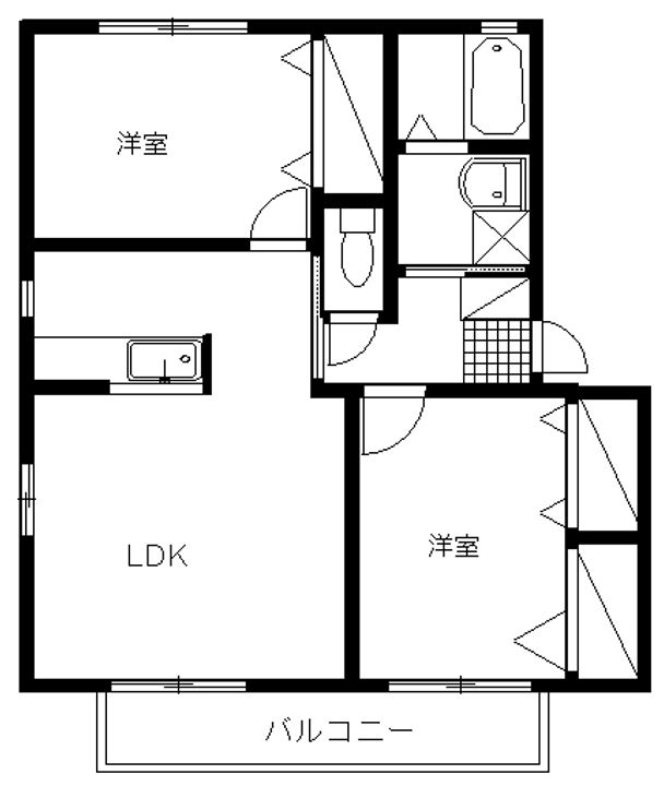 シャーメゾンMar’s C棟の間取り