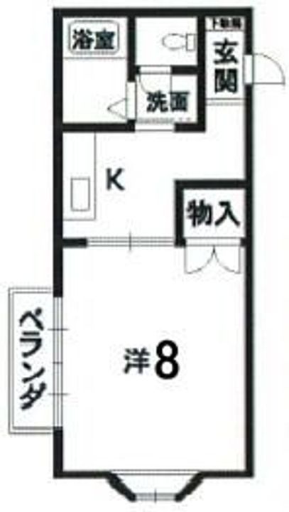 メゾンソレイの間取り