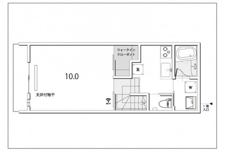 クレアージュの間取り