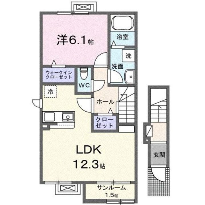 グローリィヒルズの間取り