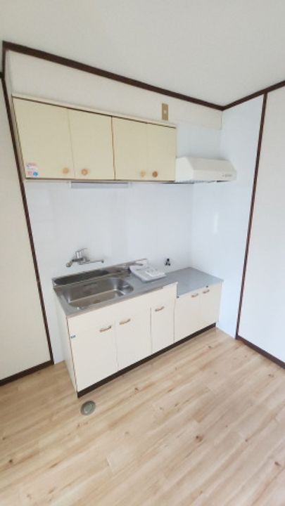 岡山県岡山市中区新京橋3(一戸建)の賃貸物件のキッチン