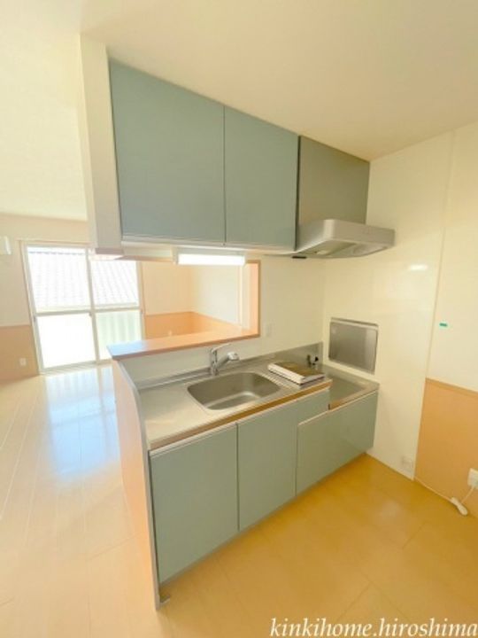 広島県廿日市市宮浜温泉1(アパート)の賃貸物件のキッチン