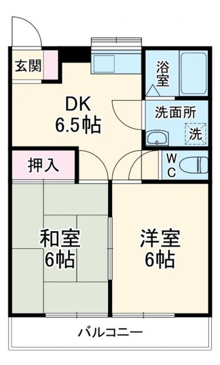 Kサンライズの間取り