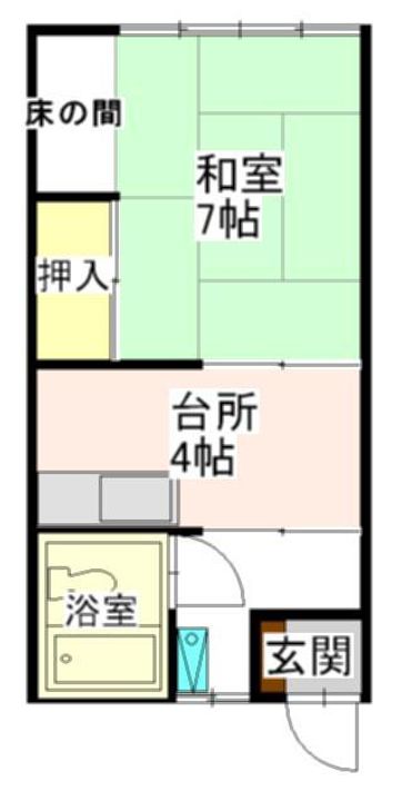 コーポ花田の間取り
