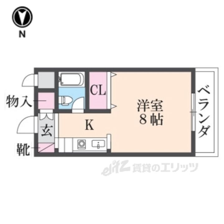 ビクトワール八木の間取り
