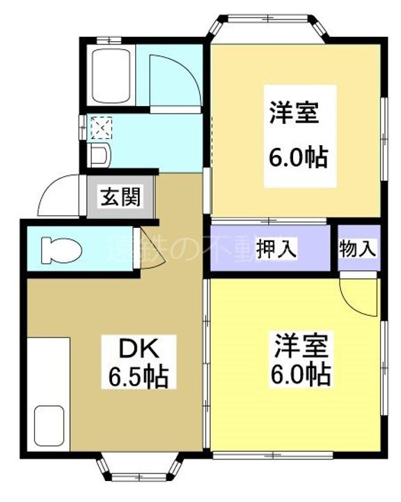 ハッピーリブの間取り