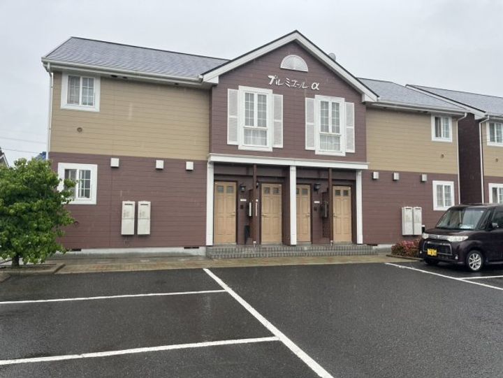 岡山県井原市七日市町(アパート)の賃貸物件の外観