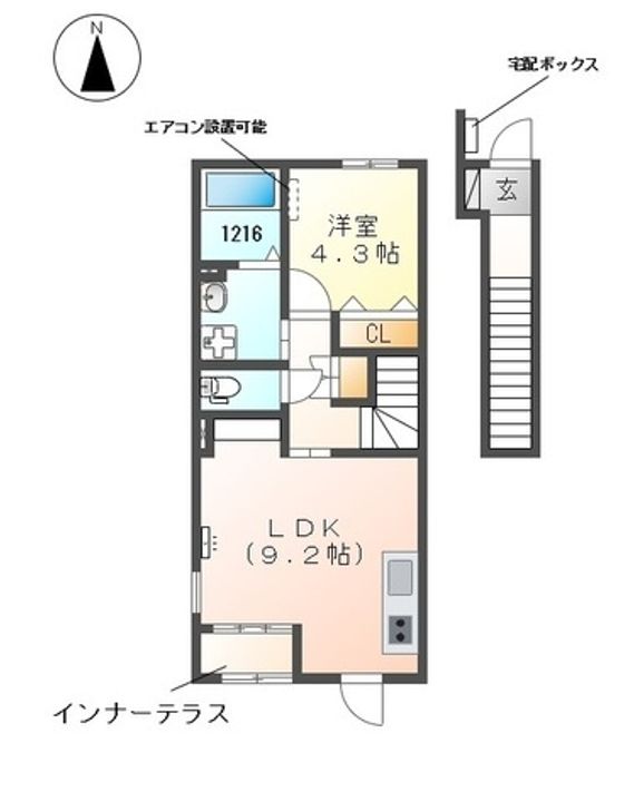 トレモロの間取り
