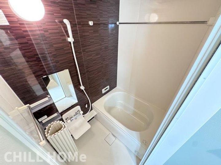 群馬県藤岡市岡之郷(アパート)の賃貸物件の風呂