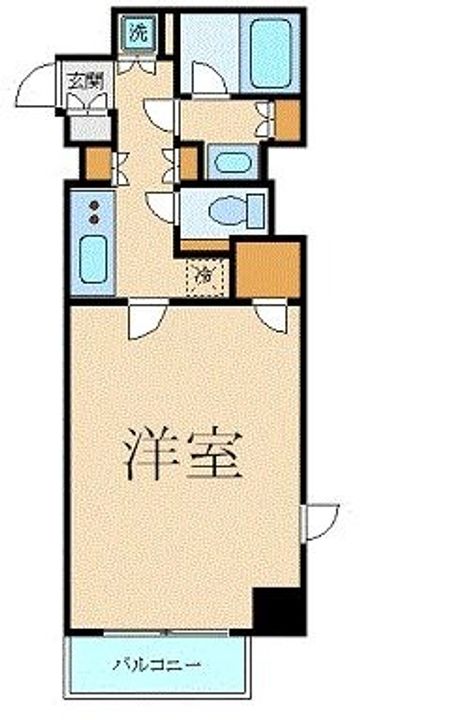 東京都台東区東上野1(マンション)の賃貸物件の間取り