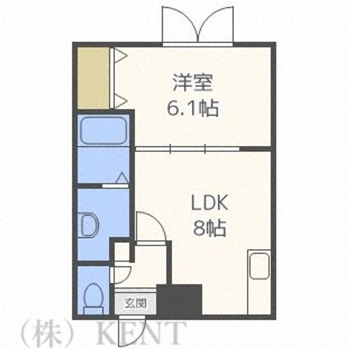 エフビル6の間取り