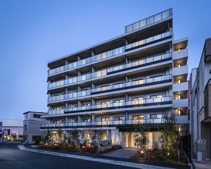 ディームス根岸の外観